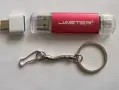 Флашка 32/64GB гб гигабайта, двойни за компютър и ТЕЛЕФОН, OTG, USB флаш памет, драйв, флашка 2 в 1 , снимка 3