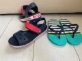 Детски сандали Crocs + подарък чехли, снимка 1