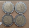 Монети 2 € , 2002 и 2003 г . , Германия " J " с изместване , снимка 9