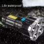 Акумулаторен LED фенер с COB светлина, 100м обхват, IP64 – за лов, риболов, къмпинг и аварийни 10309, снимка 6