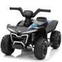Детско акумулаторно ATV 6V 25W – Електрическо ATV с LED светлини за деца 1.5+ години, черно, снимка 4