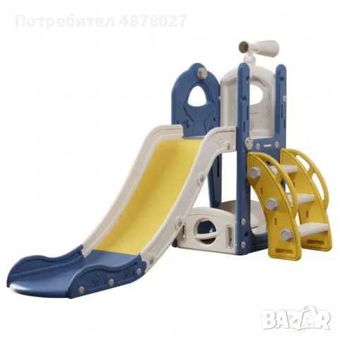 Детска пързалка за дома и градината - здрава конструкция, UV защита и бърз монтаж, снимка 5 - Играчки за стая - 55680067