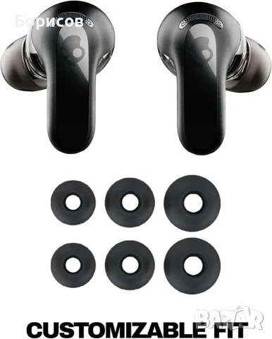 Безжични слушалки Skullcandy Rail ANC- бели и черни, снимка 12 - Bluetooth слушалки - 55583513