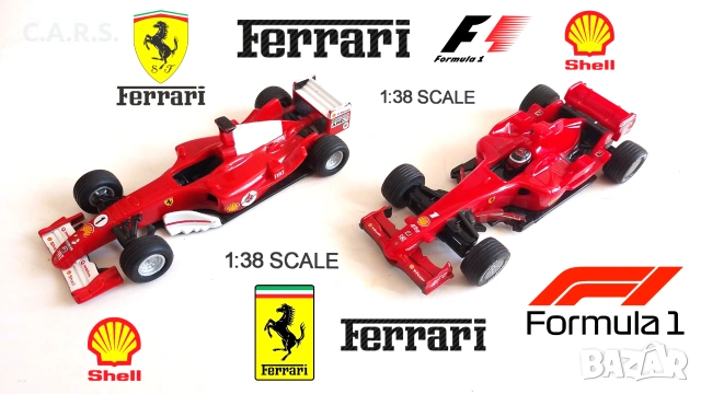 Ferrari F2005 и F2008 Formula 1 Shell V-Power 1:38
