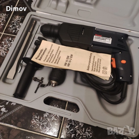 Бромашина/Перфоратор Kress , снимка 12 - Перфоратори - 54036071