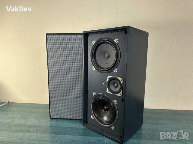 AERA BA 250 Vintage Hi-Fi 3-way Speakers (Made in Germany, 50/65W, 4–8 Ohm), снимка 3 - Тонколони - 54341342