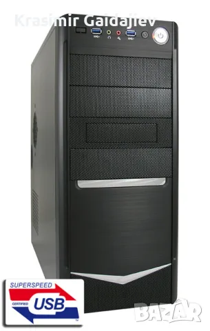 7024B - Класическа кутия ATX, снимка 7 - Захранвания и кутии - 55703980