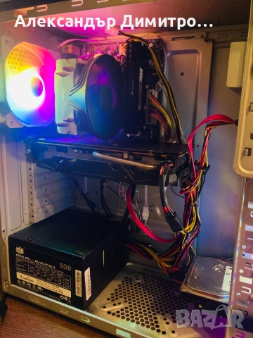 Геймърски Intel I7 2600,RX 580 4GB,16GB RAM,128 SSD+500 HDD, снимка 3 - Геймърски - 55066293