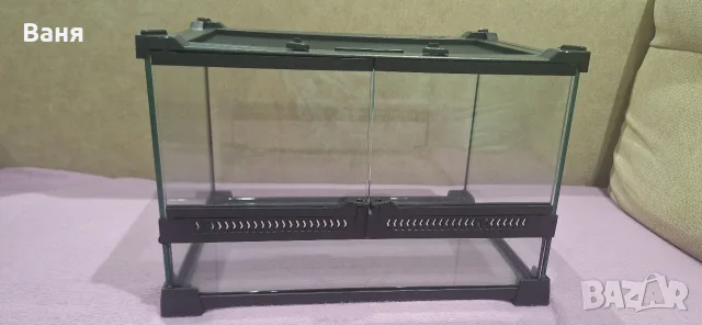 Нов терариум 30×20×20см., снимка 2 - Терариуми и оборудване - 55695093