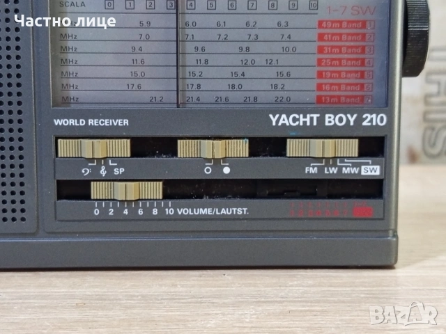 Преносимо Радио "Grundig"Yacht Boy 210, снимка 2 - Радиокасетофони, транзистори - 53984154