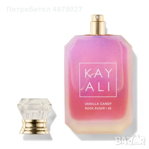 Парфюм за жени Kayali Vanilla Candy Rock Sugar 42, EDP, 100мл – Гурме изкушение в бутилка, снимка 3 - Дамски парфюми - 55342700