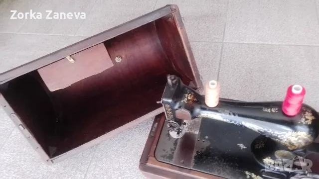Шевна машина сингер-ръчна, снимка 5 - Антикварни и старинни предмети - 55582461