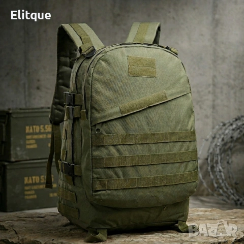 Тактическа раница 45 литра – издръжлива, удобна и готова за всяко приключение, снимка 7 - Раници - 54216082