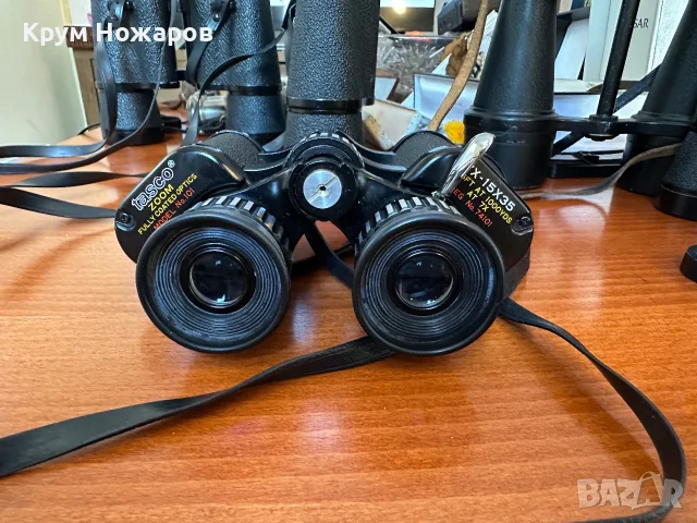 Продавам бинокъл Tasco zoom Fully coated optics 7-15х35. 325ft AT 1000YDS AT 7x много добър бинокъл , снимка 2 - Антикварни и старинни предмети - 55676729