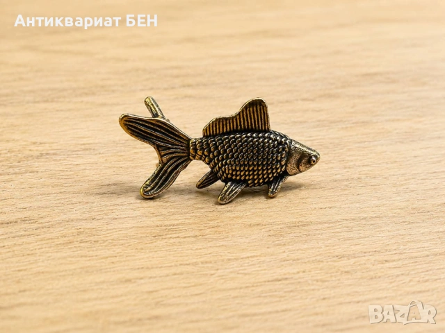 МИНИАТЮРНИ МЕТАЛНИ РИБКИ – КОМПЛЕКТ 3 БР. , снимка 3 - Колекции - 54749254