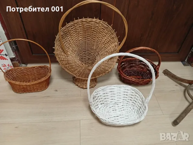 Кошници за цветя и декорация , снимка 3 - Саксии и кашпи - 55594293
