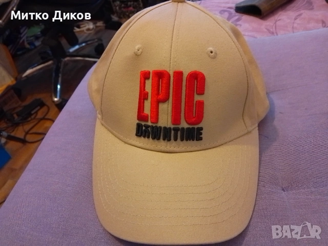 EPIC DOWNTIME маркова бейзболна шапка нова