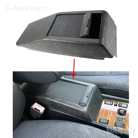 Черна Централна конзола на Mercedes E-Class W124 (1984-1997) 1246800852
