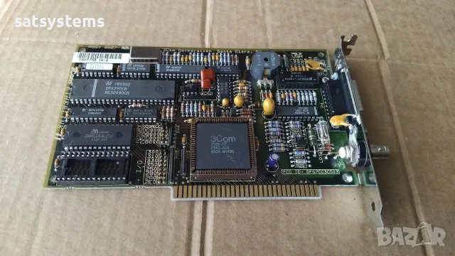  3Com 2227-04 REV.A ETHERLINK II 8-bit ISA Network Ethernet Card, снимка 6 - Мрежови адаптери - 55335304