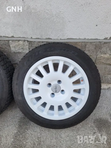 Джанти Sparco Cromodora 15 цола , 4х100 , 7j , et35 , 195/55/15 Honda, снимка 5 - Гуми и джанти - 54576432