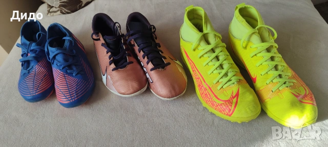 Бутонки NIKE Mercurial размер 35 и размер 36,5  и ADIDAS размер 32, снимка 2 - Футбол - 41082348