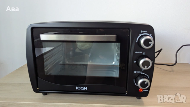 ICON KR‑62‑4(A) – мини фурна/вентилаторна печка 1200W, нова, 50€