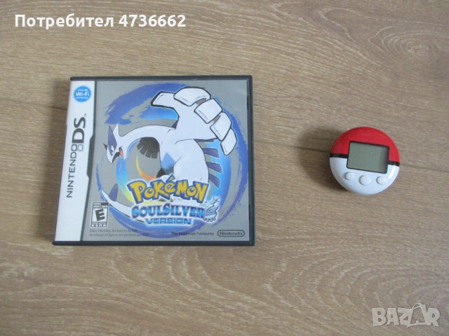 Pokemon Soul Silver with PokeWalker, снимка 2 - Игри за Nintendo - 54455014
