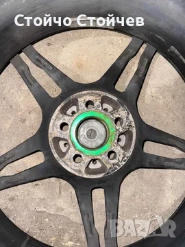 Джанти с гуми 18 цола 5х100 + патерица Subaru Outback, снимка 4 - Гуми и джанти - 54576493