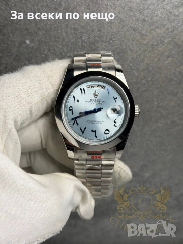 Rolex Arabic Dial Мъжки Часовник С Автоматичен Механизъм Код Chronolux14