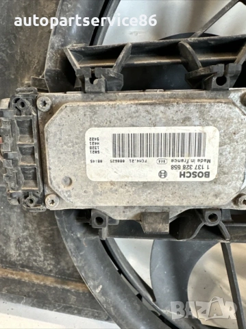 Мотор за охлаждащ вентилатор на двигателя за Volvo C70 Convertible 2.0D (2008) 3M5H-8C607-UH, снимка 3 - Части - 54029825