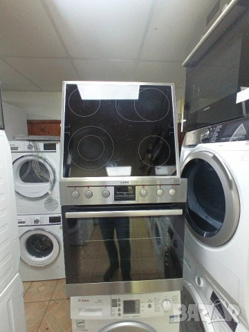 Иноксова печка за вграждане АЕГ Aeg с две години гаранция!