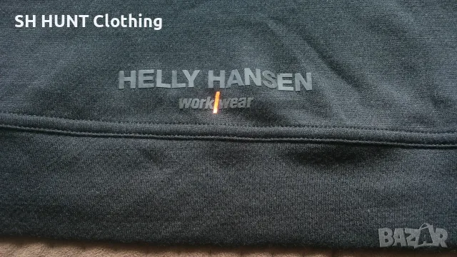 HELLY HANSEN Work Wear Thermo 57% Merino Wool размер L работна термо блуза W4-768, снимка 12 - Блузи - 55680794