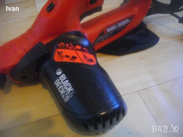 350W ОРИГИНАЛЕН BLACK DEKER KA293E АНГЛИЙСКИ 2005г. ЕЛЕКТРИЧЕСКИ МИНИ ЛЕНТОВ ШЛАЙФ ПИЛА ЛЕНТА 13 мм, снимка 11 - Други инструменти - 55695278