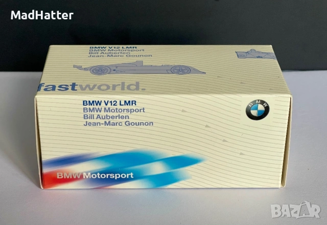 BMW V12 LMR - 1/43 - Minichamps, снимка 7 - Колекции - 54839316
