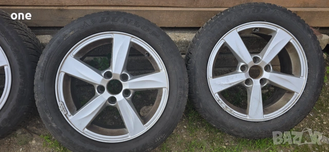 оригинални джанти Volvo 16"+ гуми Dunlop, снимка 3 - Гуми и джанти - 55156990