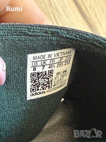 Оригинални  нови дамски чехли Adidas ! 38,5 н, снимка 8 - Маратонки - 54723535