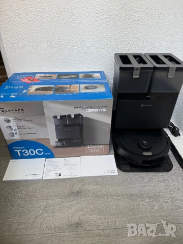 Прахосмукачка Робот + Станция за Самопочистване Ecovacs Deebot T30C Omni Gen2 25000Pa, Сухо и Мокро!, снимка 2 - Прахосмукачки - 54574654