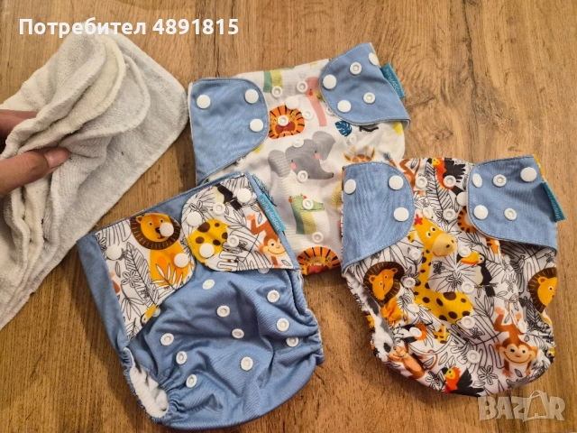 многократни бебешки пелени, снимка 2 - Пелени, памперси - 55362132