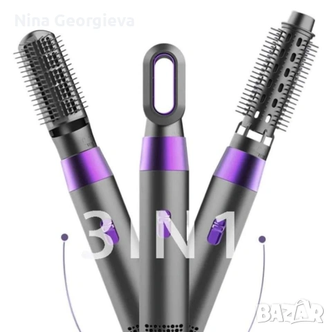 Сешоар с отрицателни йони 3в1,маша,сешоар,гребен,3000W, снимка 2 - Сешоари - 54091613