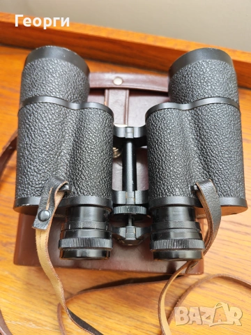 Бинокъл Carl Zeiss Jena Jenoptem 10x50w, снимка 6 - Оборудване и аксесоари за оръжия - 55189268