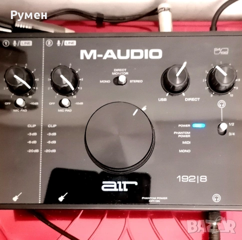 Продавам интерфейс M-audio AIR 192-8