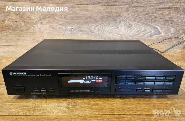 Тунер Pioneer F-656 Mark II – Прецизна японска селективност и кристален стерео звук, снимка 2 - Декове - 54592633