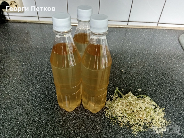 НОВО!!!Сироп от бял бъз - реколта 2026г., снимка 4 - Домашни напитки - 54648864