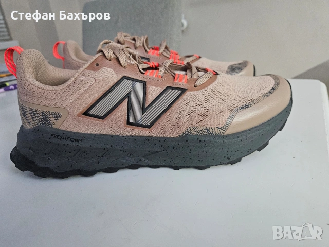 New Balance Обувки за трейл бягане Fresh Foam X Garoe v2, Сив/Светлокафяв, снимка 4 - Маратонки - 55127925