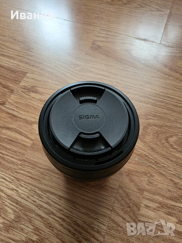 Обектив Sigma 56mm F1.4 Sony E-mount + филтър Walimex Pro Slim MC UV 55mm | Перфектно състояние, снимка 4 - Обективи и филтри - 54658909