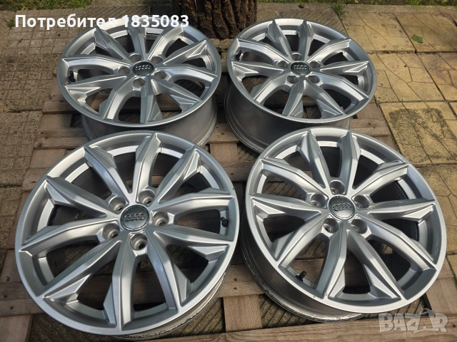 Лети джанти 17ки 5х112 Audi, снимка 3 - Гуми и джанти - 55063404