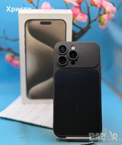 ГАРАНЦИОНЕН!!! Apple iPhone 15 Pro Max, 256GB, 5G, Natural Titanium  , снимка 7 - Apple iPhone - 54627300