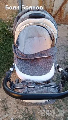 Бебешка количка 3в1 Vogue Moonstone Nio, снимка 2 - Детски колички - 55498866