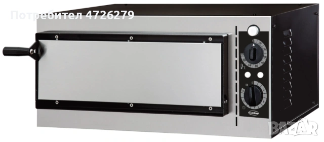 Пица фурна на ток, единична, 1 x 1 пица, 568 мм, 1.6 kW, 230V