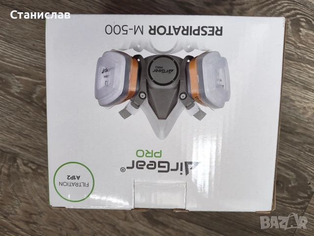 Респираторна маскаAirGearPro M-500, снимка 2 - Други инструменти - 54179272